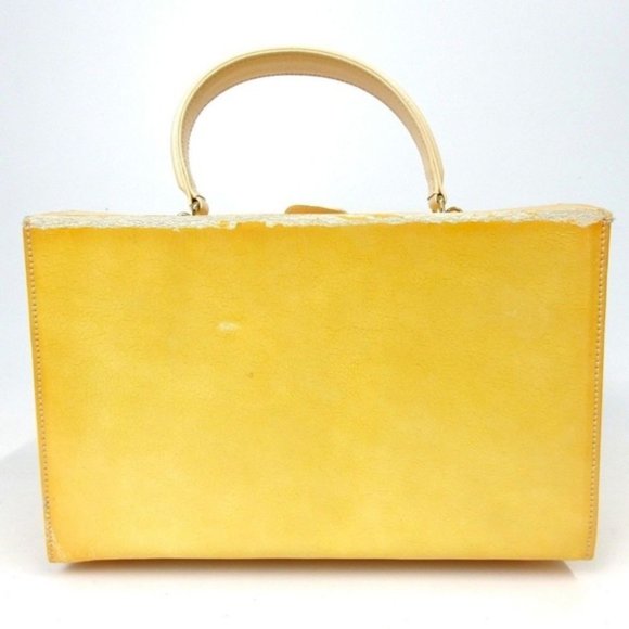 Fendi business type bag very rare suitcase yellow - Picture 4 of 7